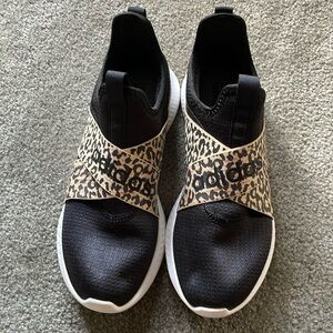 Lightly used, Adidas Cloudfoam slip on sneakers. Size 9.